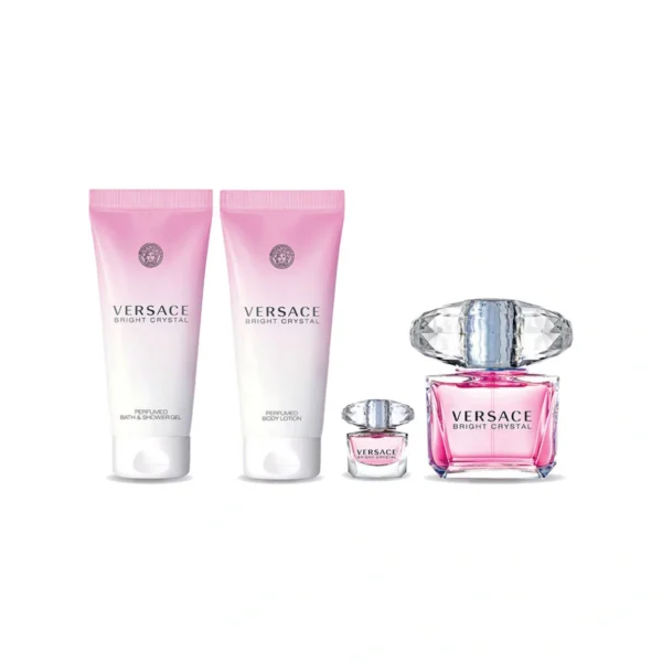 square-image (4) Versace Bright Crystal 4pzs Para Mujer