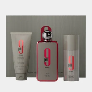 9pm-rebel-giftset-img1 Afnan 9pm Rebel SET 3 Piezas Unisex EDP