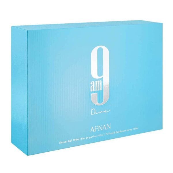 Afnan 9Am Dive SET 3 Piezas Unisex EDP