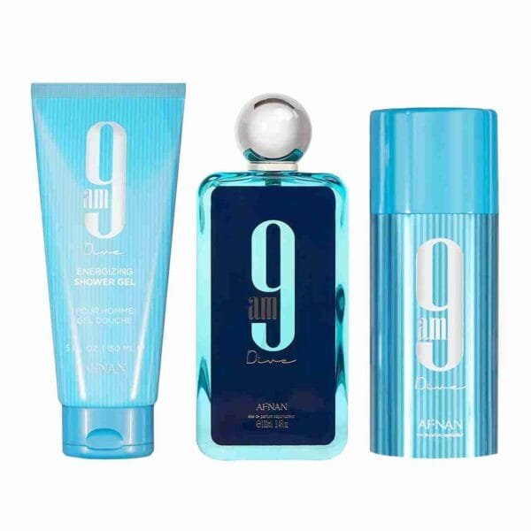 Afnan 9Am Dive SET 3 Piezas Unisex EDP