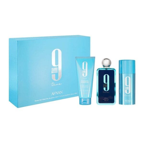 Afnan 9Am Dive SET 3 Piezas Unisex EDP