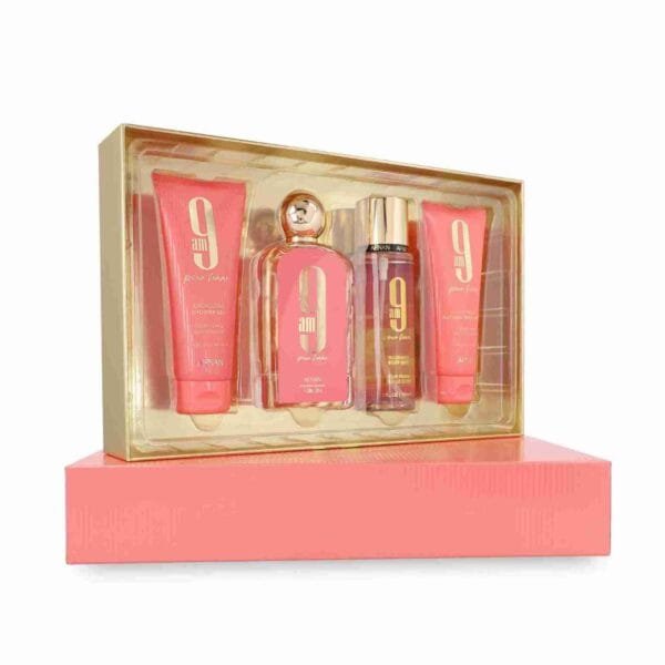 a10743_2_2_11zon Afnan 9am Pour Femme SET 4 Piezas Para Mujer EDP