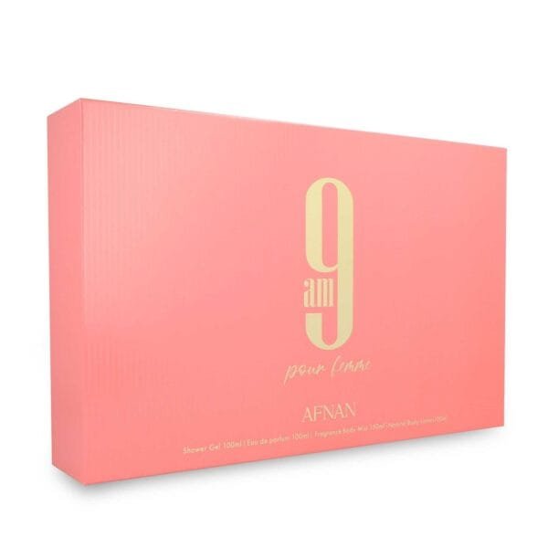 a10743_3_3_11zon Afnan 9am Pour Femme SET 4 Piezas Para Mujer EDP