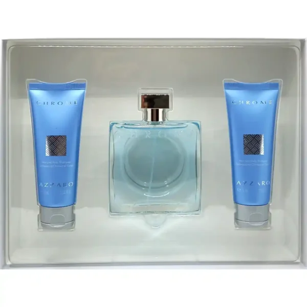 Azzaro Chrome 3 Piezas Para Hombre