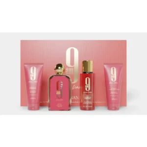 Afnan 9am Pour Femme SET 4 Piezas Para Mujer EDP