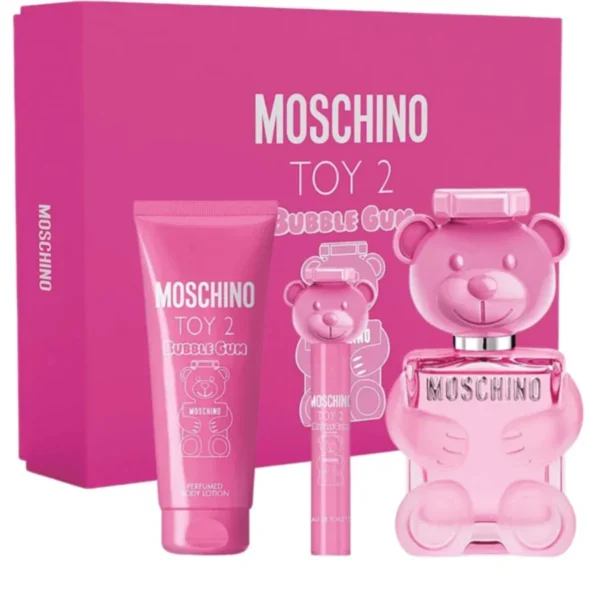 square-image (85) Moschino Toy 2 Bubble Gum Set 3 Pzs Para Dama 50ml EDT